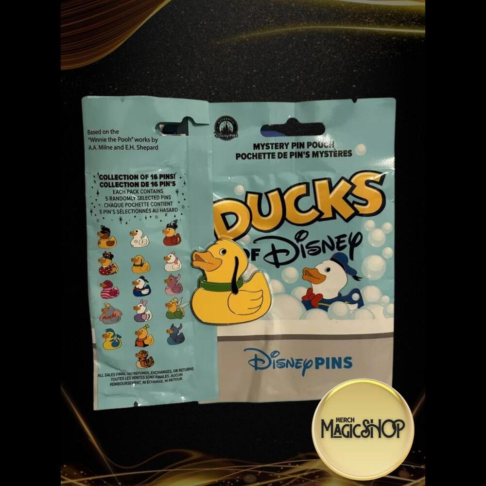 2025 Disney Parks Pin Ducks Of Disney Mystery Series Pluto ONLY
